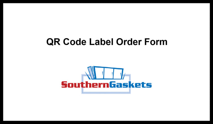 QR Code Label Order Form